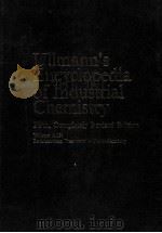 ULLMANN'S ENCYCLOPEDIA OF INDUSTRIAL CHEMISTRY FIFTH COMPLETELY REVISED EDITION VOLUME A19（ PDF版）
