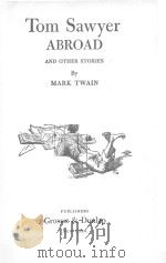 Tom Sawyer ABROAD AND OTHER STORIES（1924 PDF版）