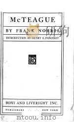 McTEAGUE（1899 PDF版）