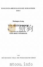 THE SKETCH-BOOK 1954 PDF电子版封面
