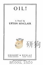 OIL! 1927 PDF电子版封面
