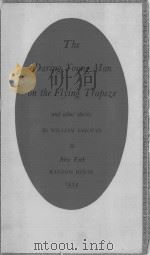 THE DARING YOUNG MAN ON THE FLYING TRAPEZE AND OTHER STORIES 1934 PDF电子版封面