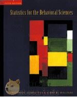 Statistics for the Behavioral Sciences FIFTH EDITION PDF电子版封面 0534370888 FREDERICK J GRAVETTER LARRY B.