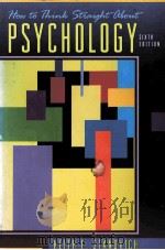 HOW TO THINK STRAIGHT ABOUT PSYCHOLOGY SIXTH EDITION PDF电子版封面 0321047133 KEITH E.STANOVICH