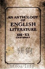 AN ANTHOLOGY OF ENGLISH LITERATURE XIX-XX CENTURIES 1949 PDF电子版封面 A. ANIKST