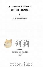 A WRITER‘S NOTES ON HIS TRADE（1946 PDF版）