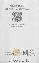 MINOR POETS OF THE 17TH CENTURY 1931 PDF电子版封面