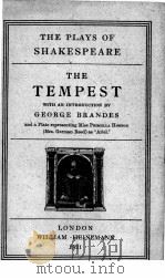 THE PLAYS OF SHAKESPEARE THE TEMPEST 1921 PDF电子版封面