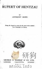 RUPERT OF HENTZAU（1925 PDF版）