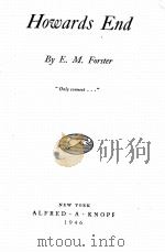 HOWARDS END（1946 PDF版）