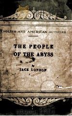 THE PEOPLE OF THE ABYSS PDF电子版封面 JACK LONDON