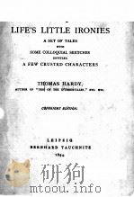LIFE‘S LITTLE IRONIES（1894 PDF版）