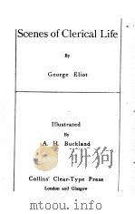 SCENES OF CLERICAL LIFE PDF电子版封面 GEORGE ELIOT