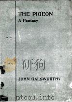 THE PIGEON A Fantasy 1914 PDF电子版封面