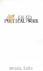 POETICAL WORKS VOL. I. 1920 PDF电子版封面