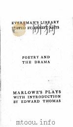 THE PLAYS OF CHRISTOPHER MARLOWE（1924 PDF版）