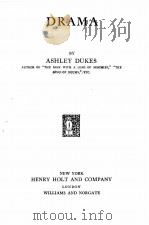 DRAMA（1927 PDF版）