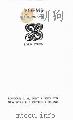 POEMS VOLUME ONE（1948 PDF版）