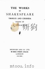 THE WORKS OF SHAKESPEARE TROILUS AND CRESSIDA（1922 PDF版）