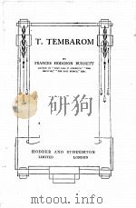 T. TEMBAROM PDF电子版封面 FRANCES HODGSON BURNETT