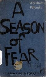 A SEASON OF FEAR PDF电子版封面 ABRAHAM POLONSKY