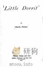 Little Dorrit（1907 PDF版）