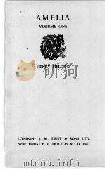 AMELIA VOLUME ONE（1950 PDF版）
