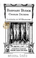 BARNABY RUDGE CHARLES DICKENS（ PDF版）