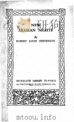 New Arabian Nights PDF电子版封面