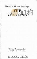 THE YEARLING 1938 PDF电子版封面