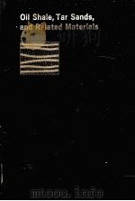 OIL SHALE，TAR SANDS，AND RELATED MATERIALS（1981 PDF版）