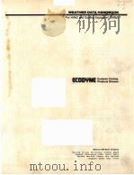 WEATHER DATA HANDBOOK FOR HVAC AND COOLING EQUIPMENT DESIGN PDF电子版封面 0070189609