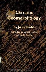 CLIMATIC GEOMORPHOLOGY PDF电子版封面 JULIUS BUDEL