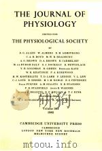 THE JOURNAL OF PHYSIOLOGY EDITED FOR THE PHYSIOLOGICAL SOCIETY  VOLUME 364（1985 PDF版）