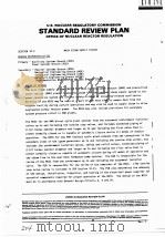 STANDARD REVIEW PLAN OFFICE OF NUCLEAR REACTOR REGULATION NUREG-75/087 SECTION10.3 PDF电子版封面
