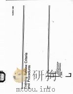 TRAINING REVIEW CRITERIA AND PROCEDURES NUREG-1220 PDF电子版封面
