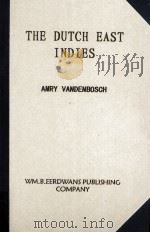 THE DUTCH EAST INDIES 1933 PDF电子版封面