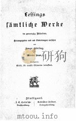 LESSINGS SAMTLICHE WERKE V.9（ PDF版）