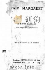 FAIR MARGARET（1907 PDF版）