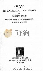 ‘Y.Y.‘ AN ANTHOLOGY OF ESSAYS（1933 PDF版）