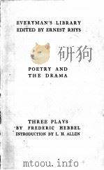 THREE PLAYS（ PDF版）