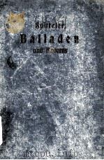 BALLADEN UND UNDERES（1922 PDF版）
