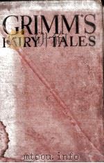 GRIMM‘S FAIRY TALES PDF电子版封面