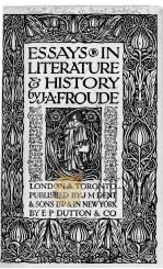 ESSAYS IN LITERATURE & HISTORY V.1（1917 PDF版）