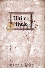 ULTIMA THULE 1929 PDF电子版封面