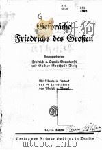 WEFPRADRE SRIEDRIDRS DES WROBEN 1919 PDF电子版封面