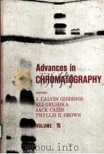 ADVANCES IN CHROMATOGRAPHY  VOLUME 15（ PDF版）