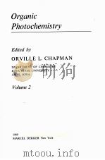 ORGANIC PHOTOCHEMISTRY VOLUME 2 1969 PDF电子版封面