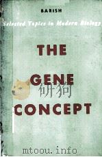 THE GENE CONCEPT     PDF电子版封面     