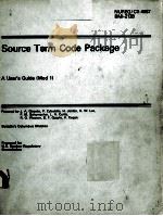 SOURCE TERM CODE PACKAGE NUREG/CR-4587 BMI-2138（ PDF版）